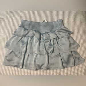 NWOT - Altar’d State Elegant Blue Tiered Skirt